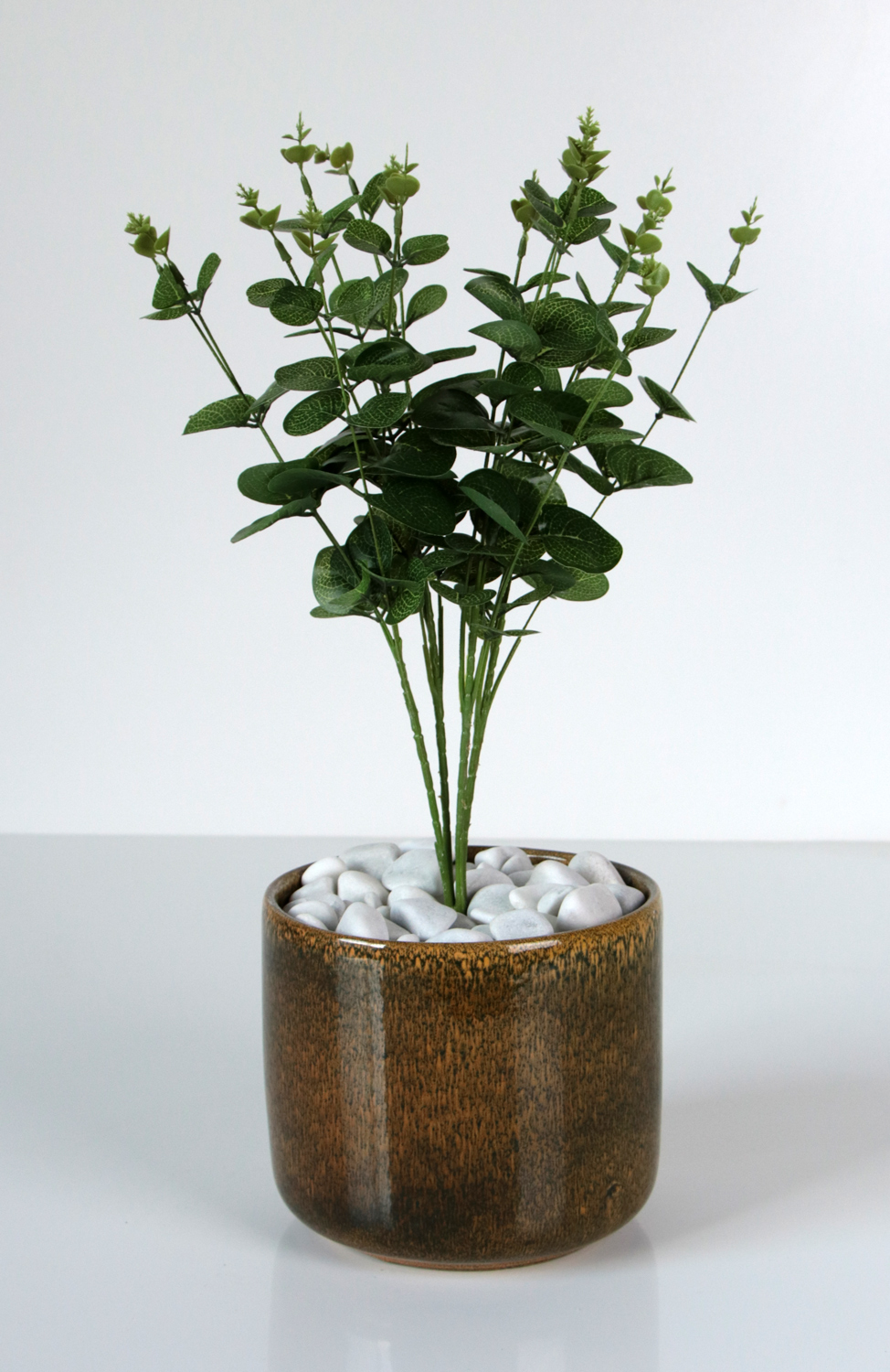 Pot BerBer Noir sur marron claire